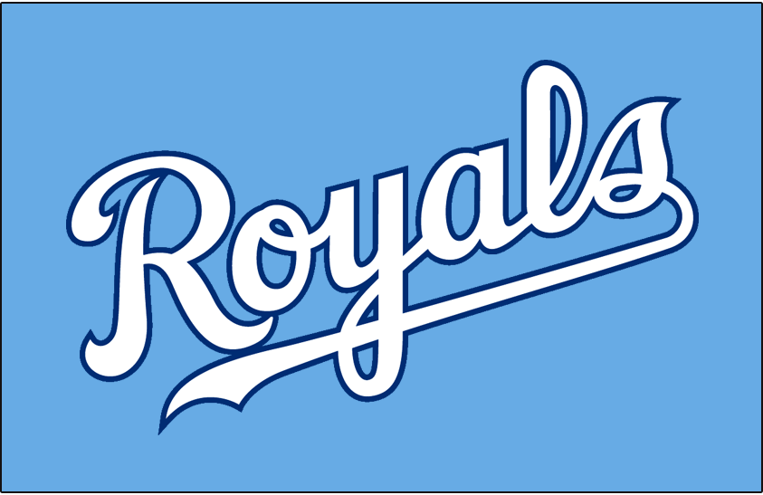 Kansas City Royals 2012-Pres Jersey Logo v2 DIY iron on transfer (heat transfer)
